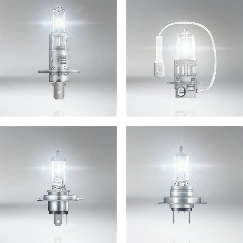 Ampoules Halogenes OSRAM H1 H3 H4 H7 24V Camion