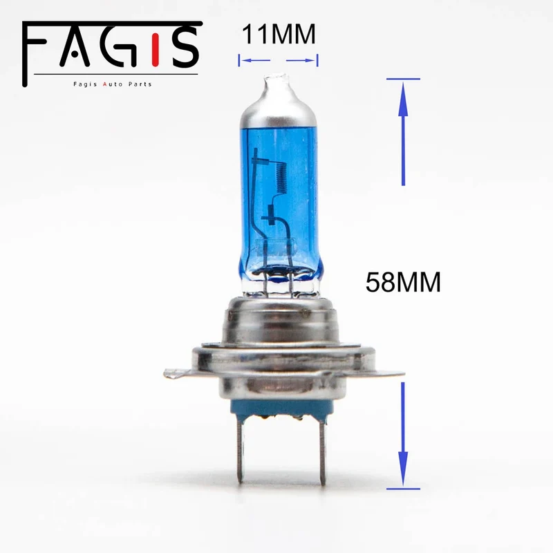 Ampoules halogènes H7 12V 55W universelles 2 pièces