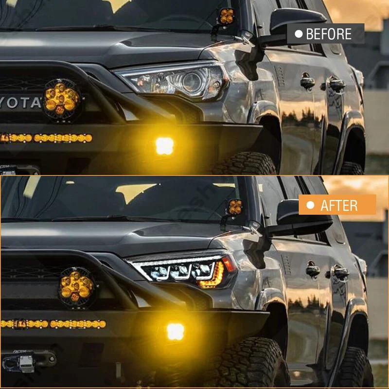 Phares LED Toyota 4Runner TRD 2014-2022 Sequentiels