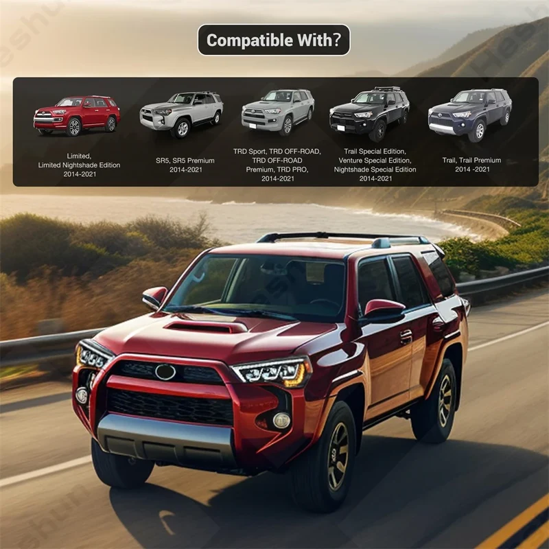 Phares LED Toyota 4Runner TRD 2014-2022 Sequentiels