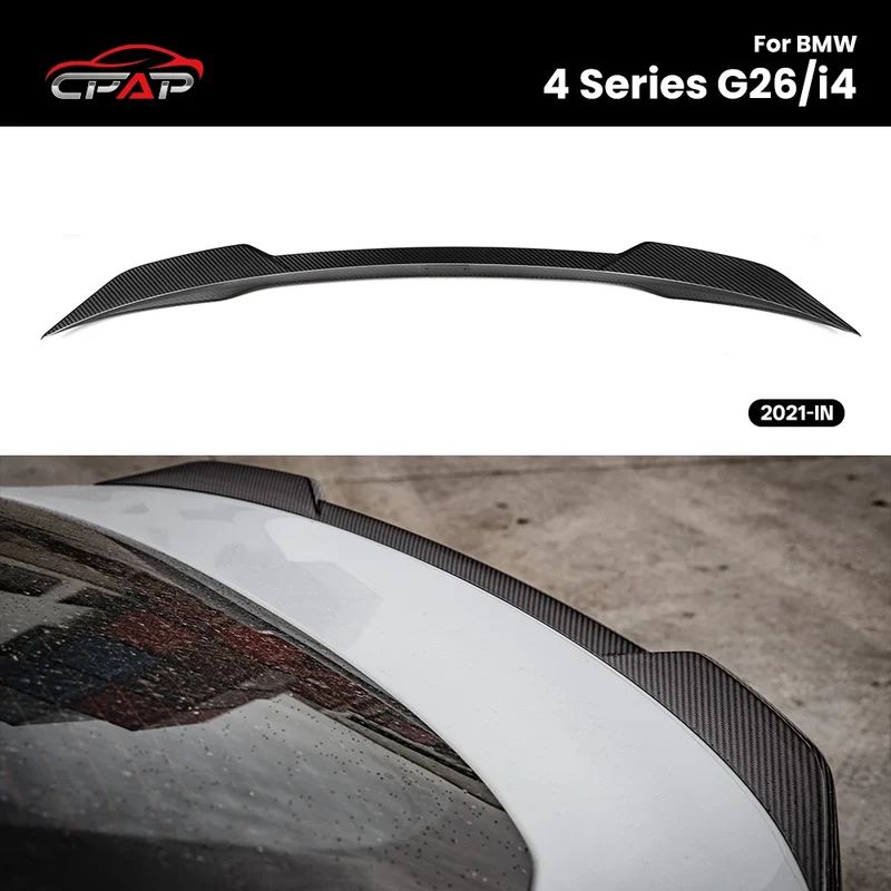 Becquet Toit BMW Série 4 G26 i4 MP Style Carbone