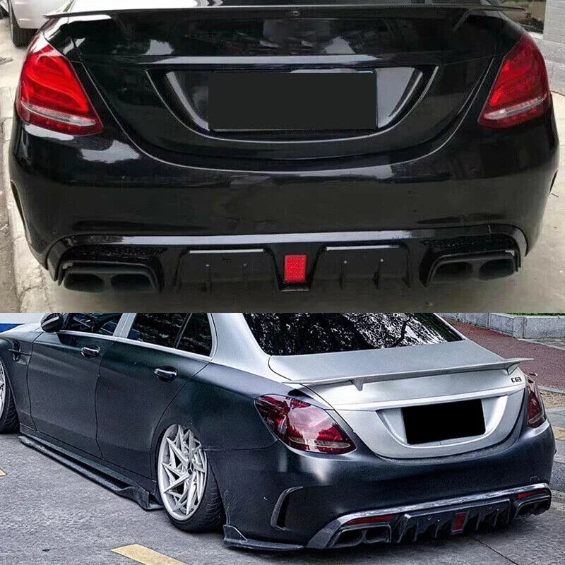 Diffuseur Arrière Mercedes Classe C W205 C43 C63 AMG