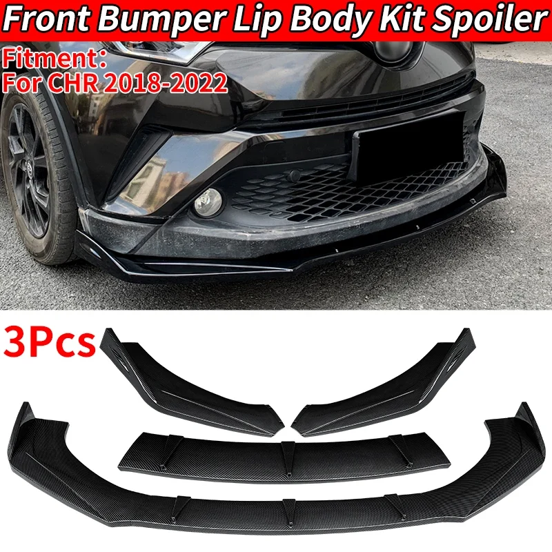 Lame Pare-Choc Avant Toyota CHR 2018-2022 Splitter