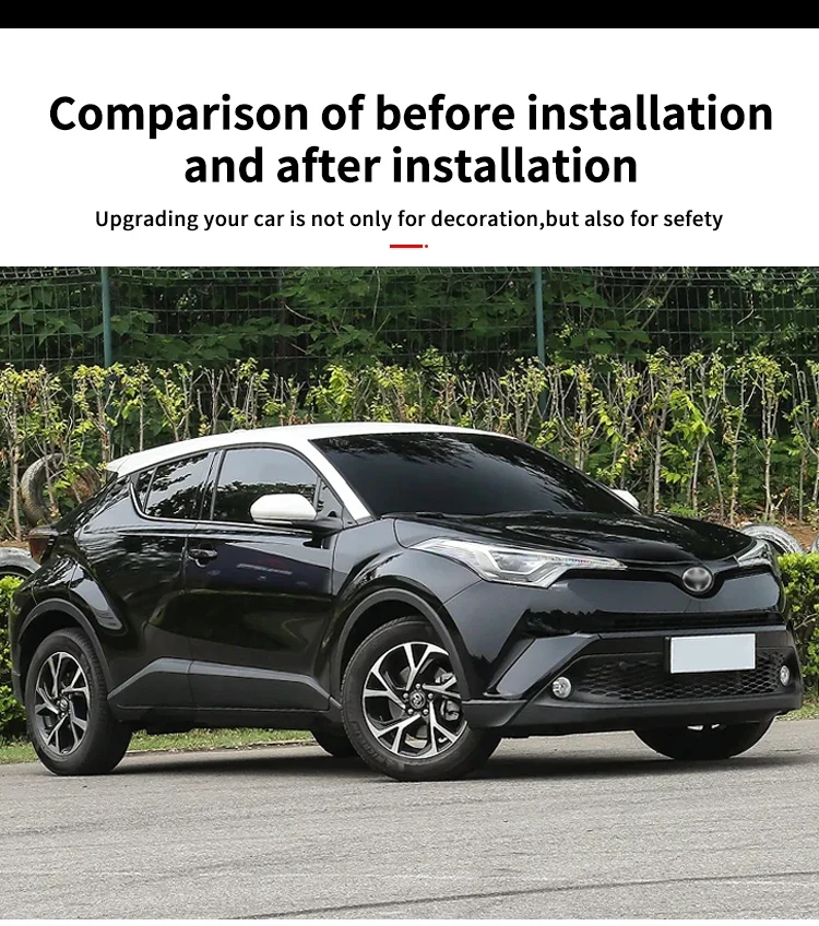 Lame Pare-Choc Avant Toyota CHR 2018-2022 Splitter