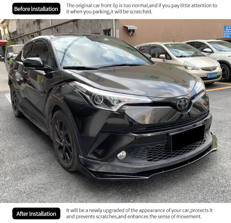 Lame Pare-Choc Avant Toyota CHR 2018-2022 Splitter