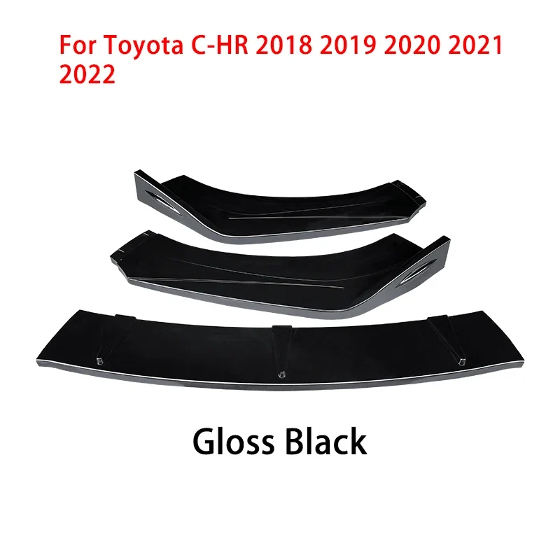 Lame Pare-Choc Avant Toyota CHR 2018-2022 Splitter