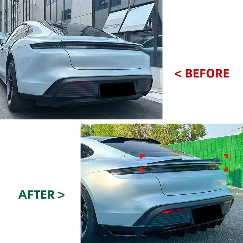 Becquet de Toit Porsche Taycan 2019-2024 Carbone