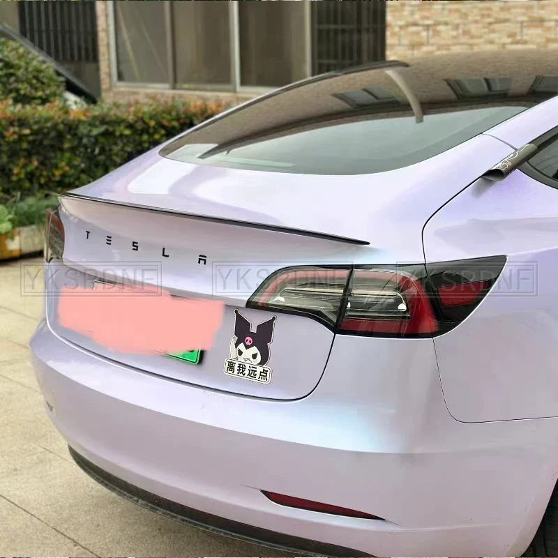 Becquet Coffre Tesla Model 3 Model Y Carbone