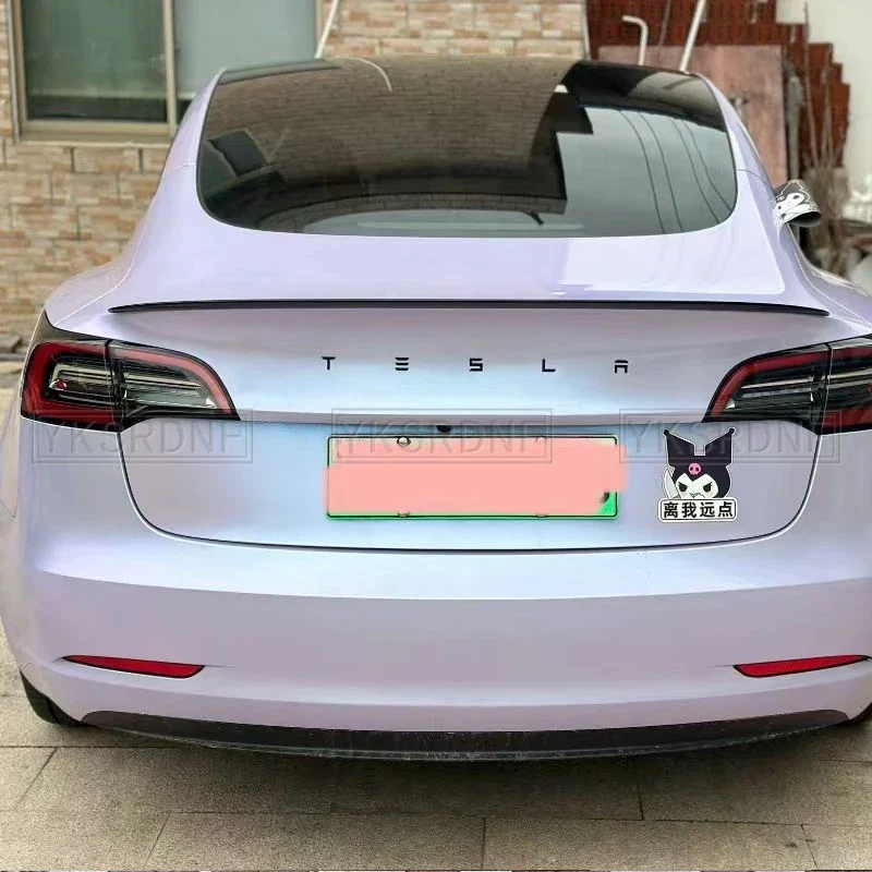 Becquet Coffre Tesla Model 3 Model Y Carbone
