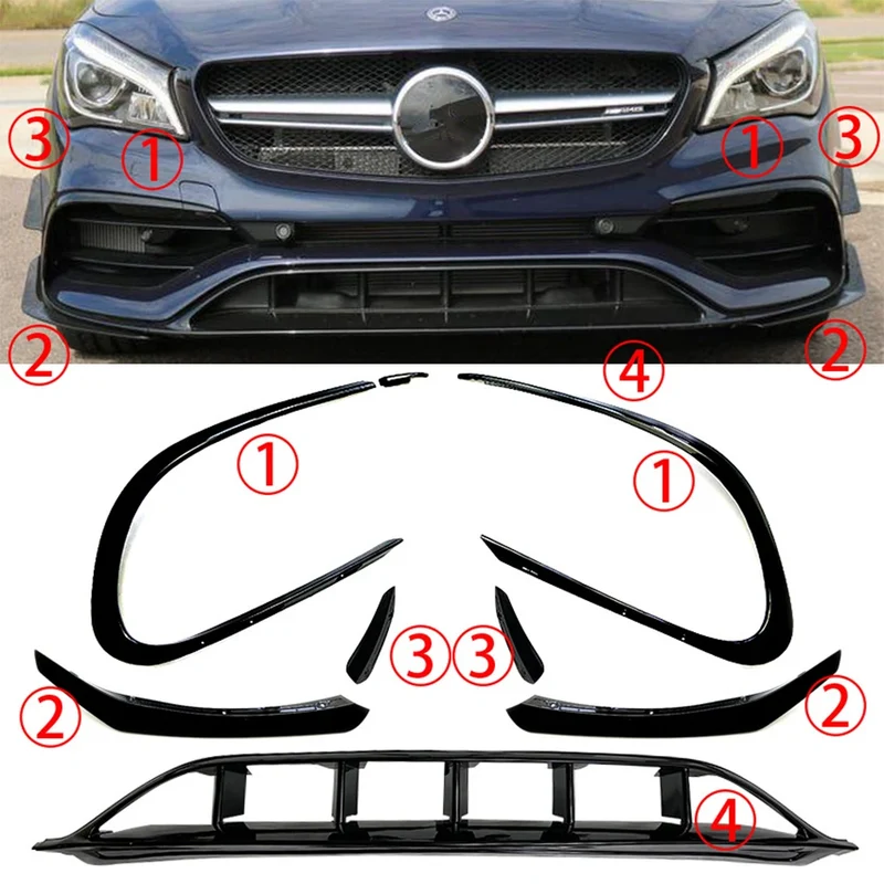 Lame Pare-Choc Avant Mercedes CLA C117 2016-2019
