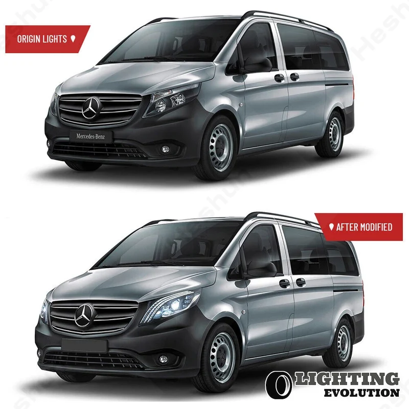 Phares LED Mercedes Vito Classe V V250 V260 W447 Maybach