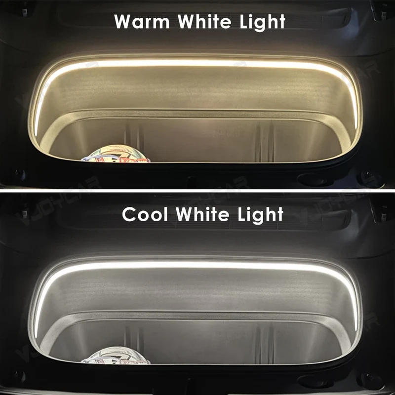 Bande LED Éclairage Ambiance Coffre Tesla Model 3 Model Y Juniper