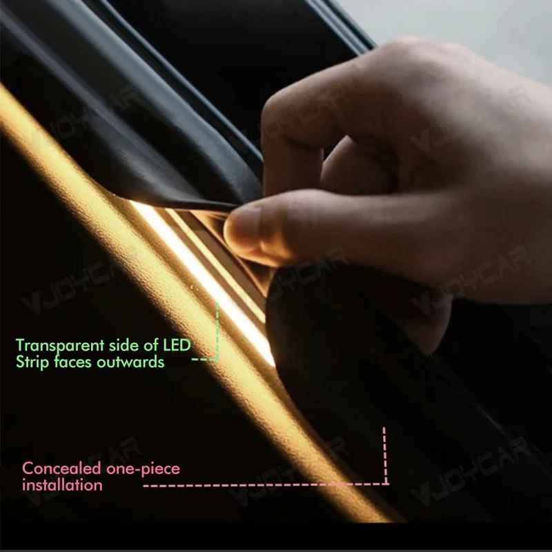 Bande LED Éclairage Ambiance Coffre Tesla Model 3 Model Y Juniper