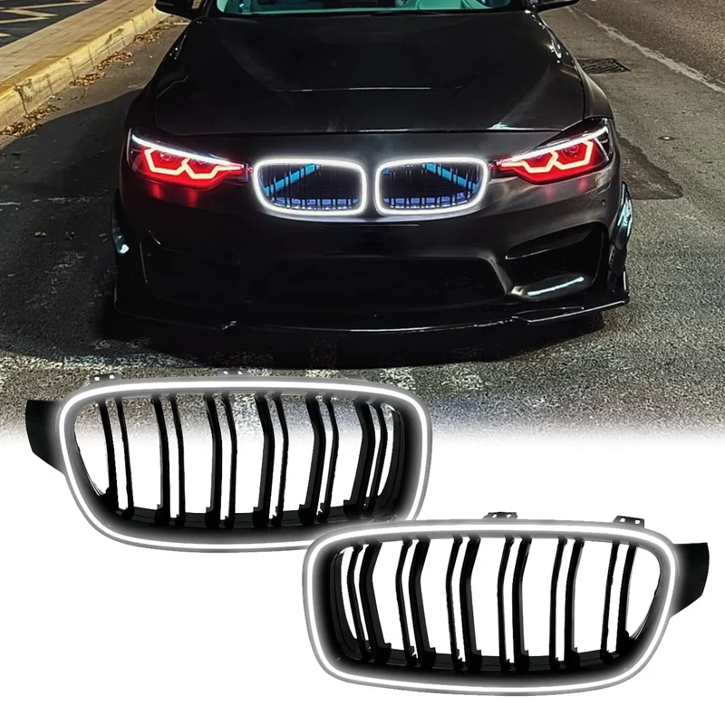 Lumière LED Calandre BMW Série 3 F30 2013-2018 M Performance