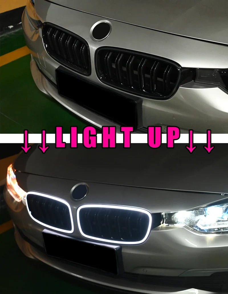 Lumière LED Calandre BMW Série 3 F30 2013-2018 M Performance