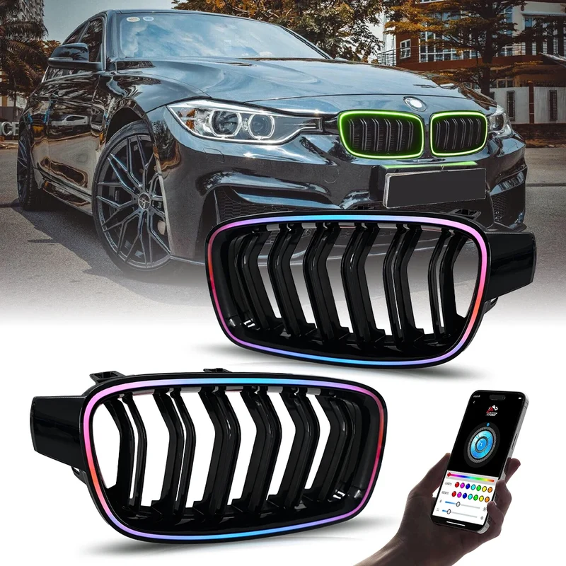 Lumière LED Calandre BMW Série 3 F30 2013-2018 M Performance