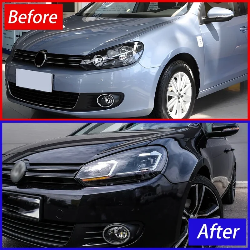 Phares LED Volkswagen Golf 6 MK6 2010-2012 Style Golf 7.5