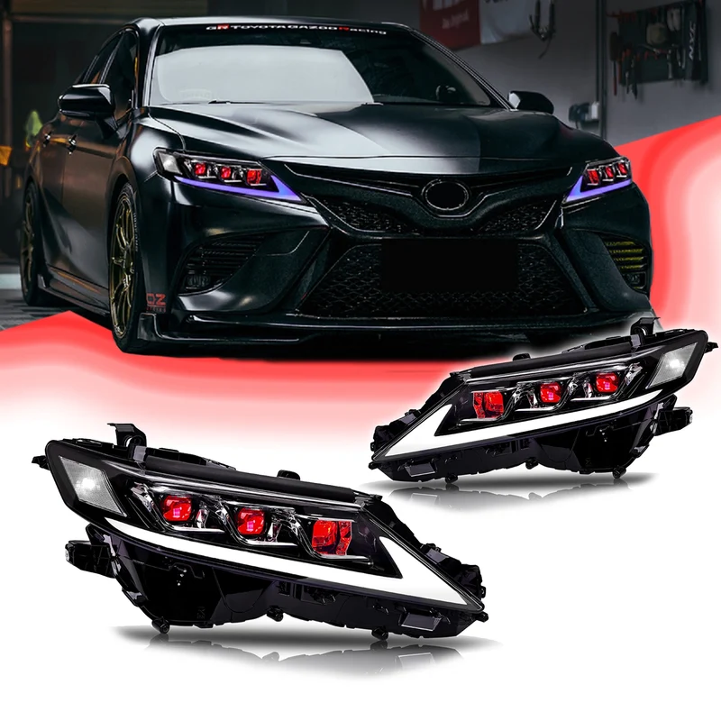 Phares LED Toyota Camry 8e Génération 2018-2024 Triple