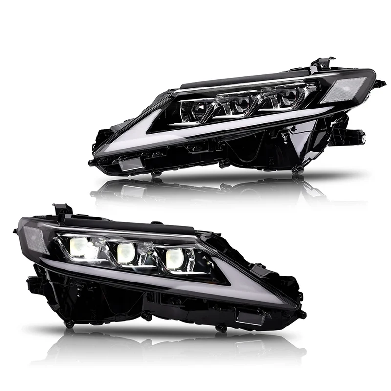 Phares LED Toyota Camry 8e Génération 2018-2024 Triple