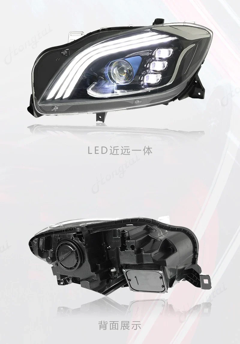 Phares LED Mercedes ML W166 2012-2015 Lentille Projecteur AMG