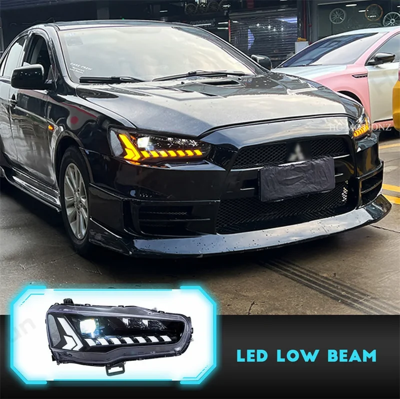 Phares LED Mitsubishi Lancer EVO Sequentiels 2008-2018