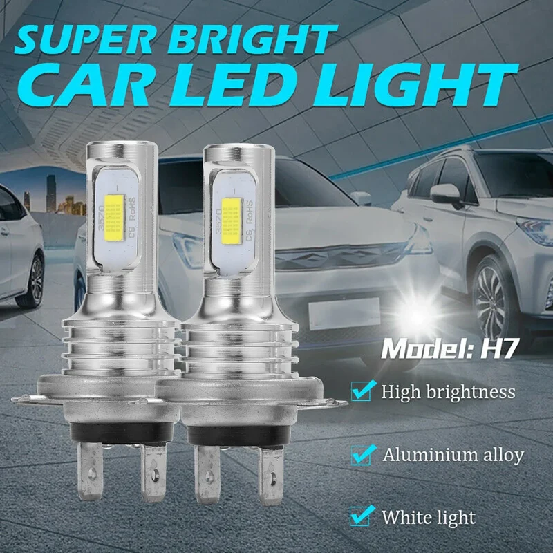Ampoules LED H7 H11 9005 9006 H4 Universelles