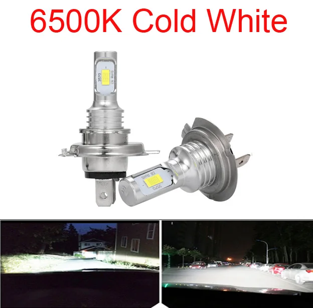 Ampoules LED H7 H11 9005 9006 H4 Universelles