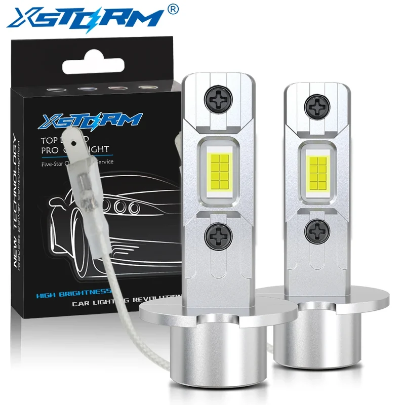 Ampoule LED H1 H3 H7 Universelle 60W Phare Voiture