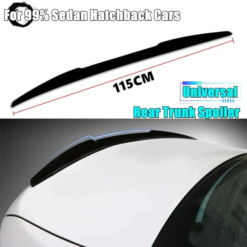 Becquet Universel Noir Brillant ABS 115-120 cm