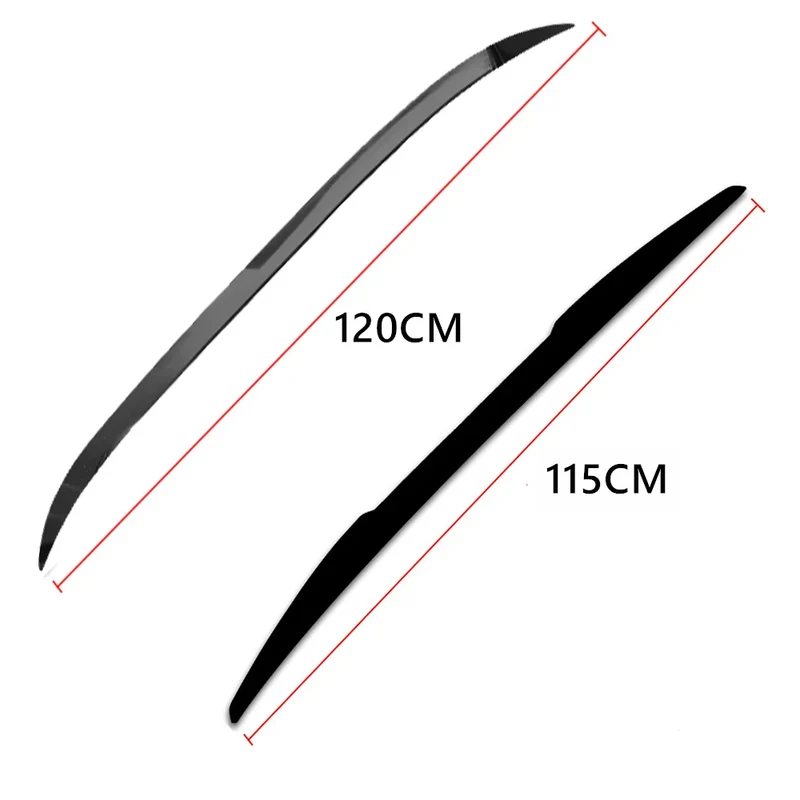Becquet Universel Noir Brillant ABS 115-120 cm