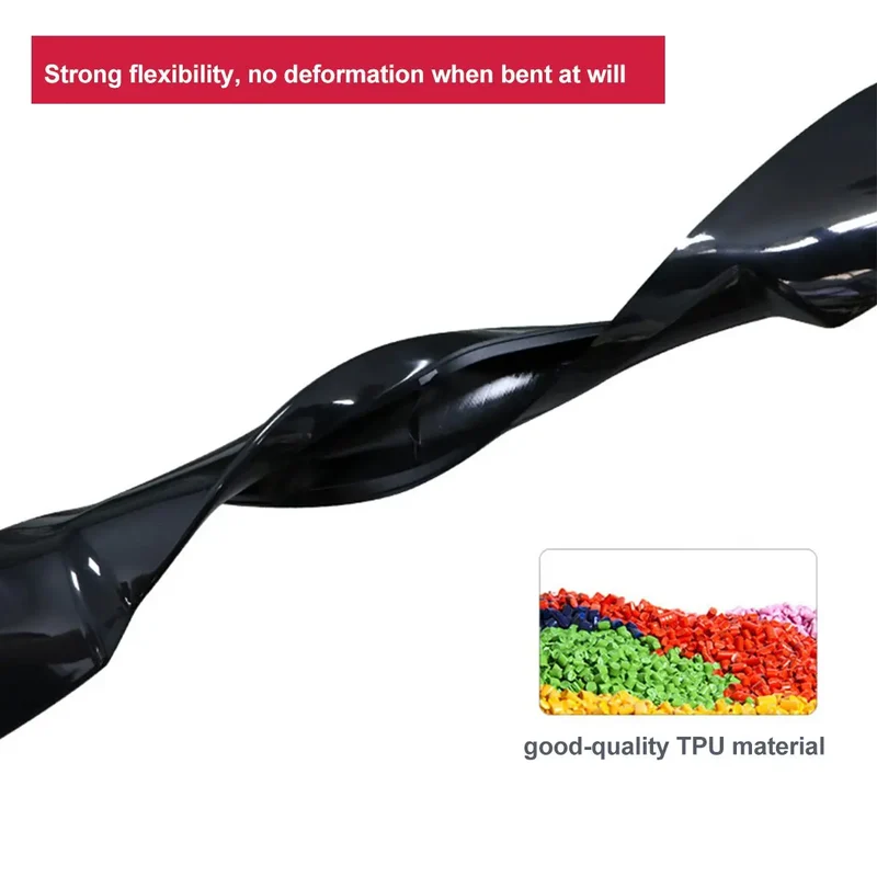 Becquet Universel Noir Brillant ABS 115-120 cm
