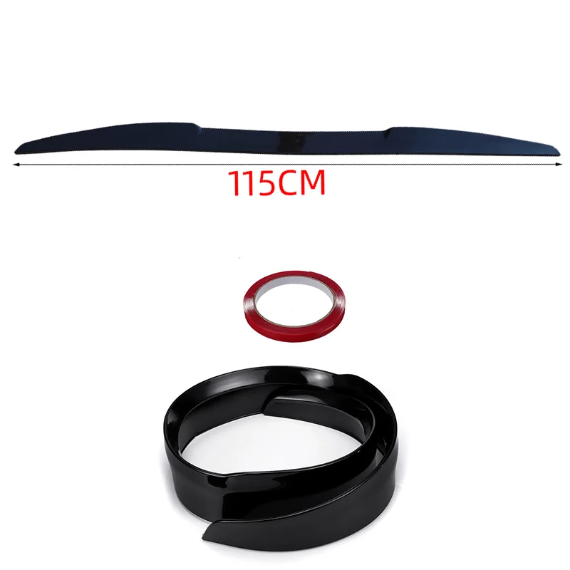 Becquet Universel Noir Brillant ABS 115-120 cm