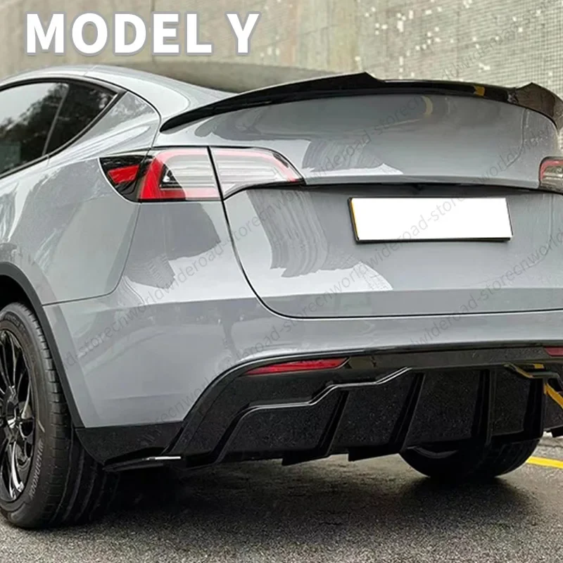 Lame Avant Tesla Model 3 Model Y 2016-2024 Look Carbone
