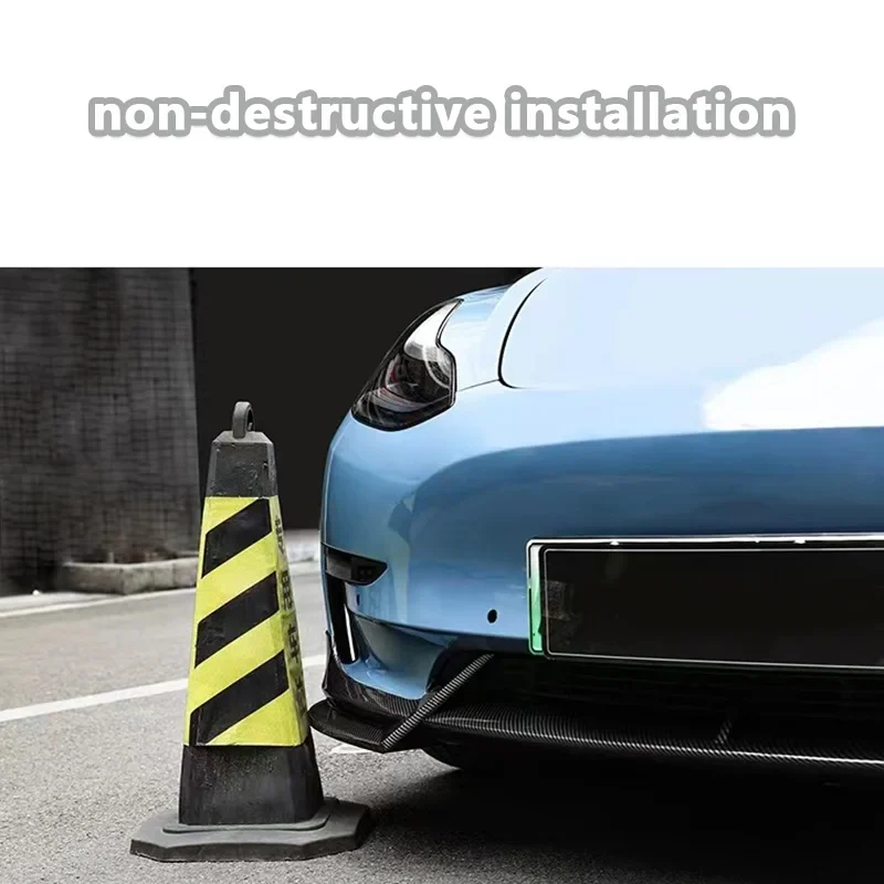 Lame Avant Tesla Model 3 Model Y 2016-2024 Look Carbone