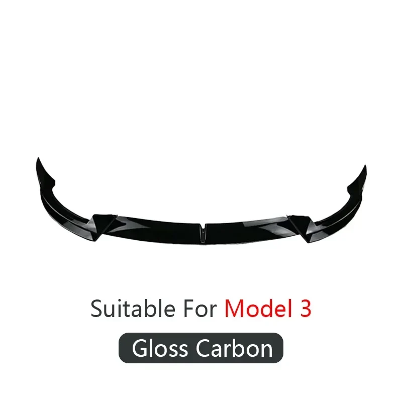 Lame Avant Tesla Model 3 Model Y 2016-2024 Look Carbone