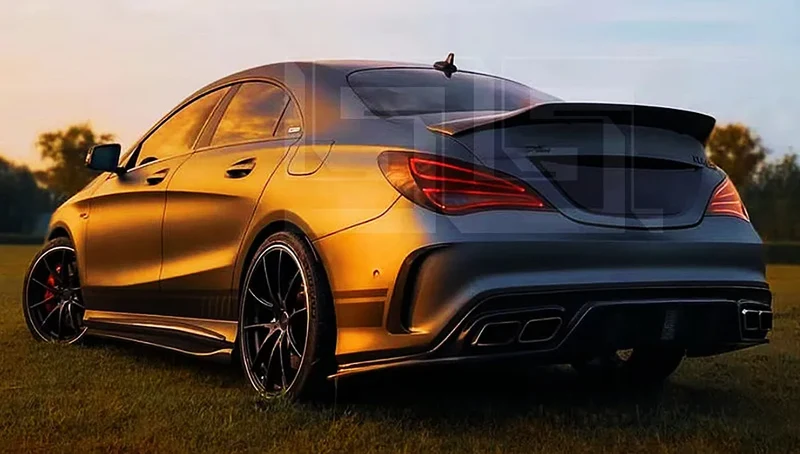 Becquet Coffre Carbone Mercedes CLA W117 C117