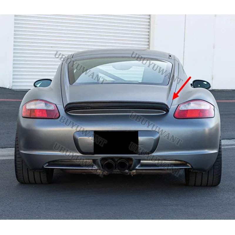 Becquet Ducktail Porsche 987 Cayman Coupé 2005-2012 Carbone