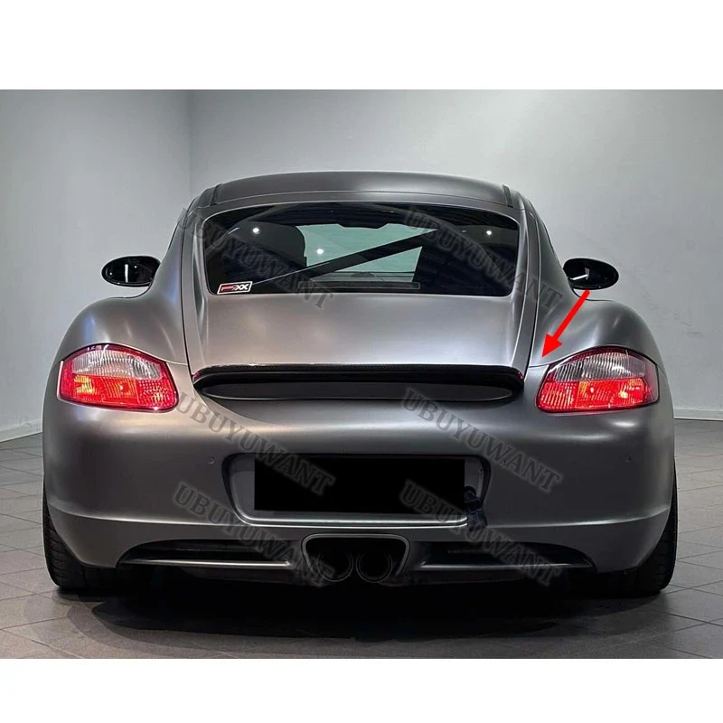 Becquet Ducktail Porsche 987 Cayman Coupé 2005-2012 Carbone