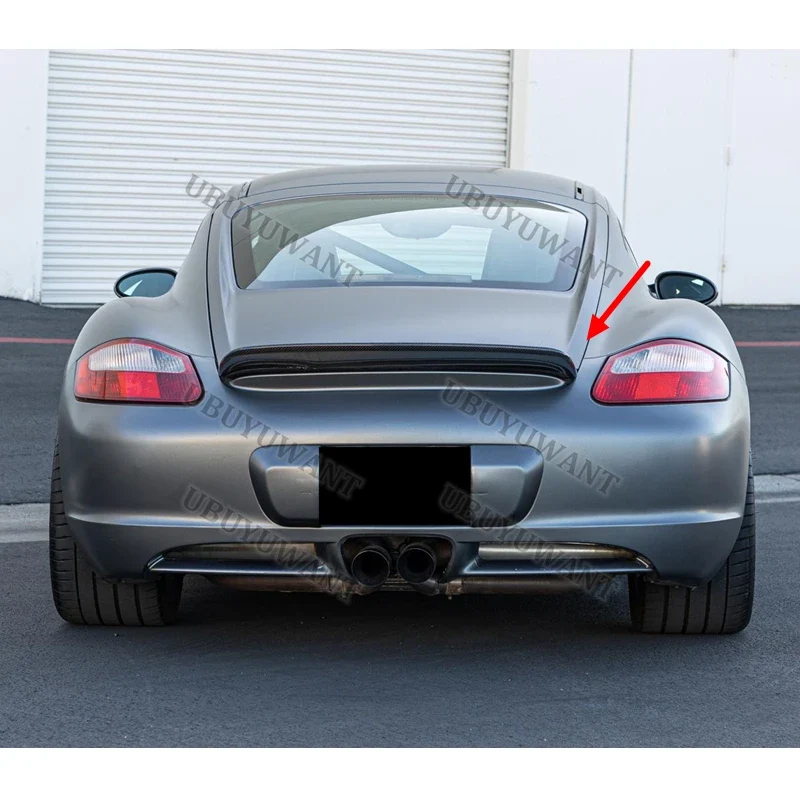 Becquet Ducktail Porsche 987 Cayman Coupé 2005-2012 Carbone
