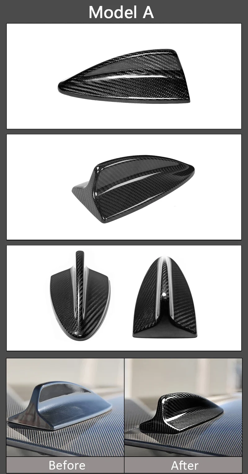 Antenne Aileron Requin Carbone BMW M2 M3 M4 Série 3 5