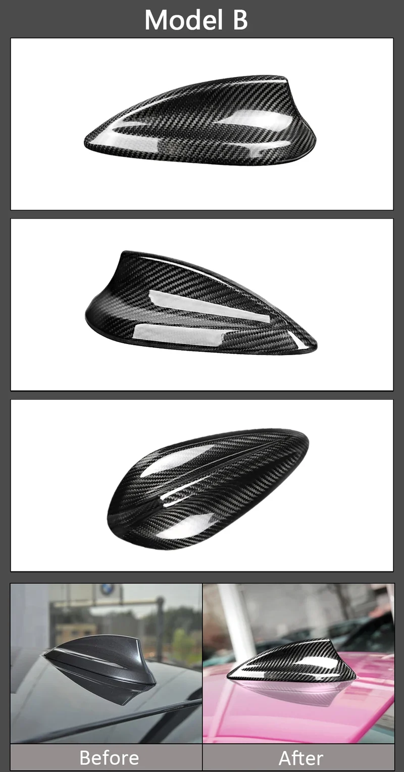 Antenne Aileron Requin Carbone BMW M2 M3 M4 Série 3 5