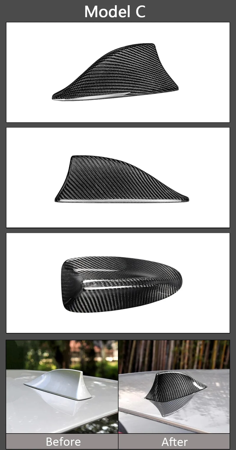 Antenne Aileron Requin Carbone BMW M2 M3 M4 Série 3 5