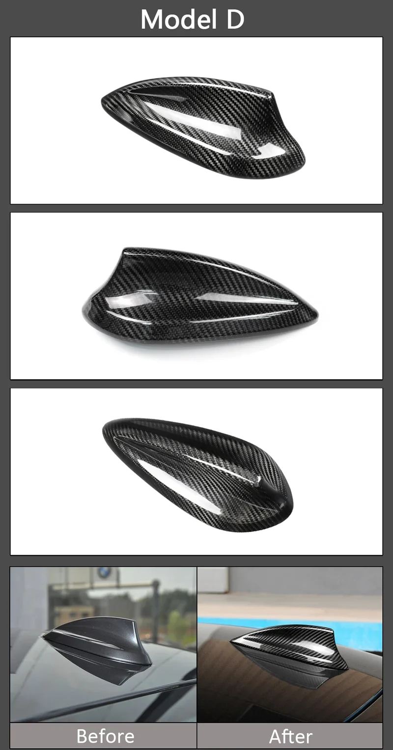 Antenne Aileron Requin Carbone BMW M2 M3 M4 Série 3 5