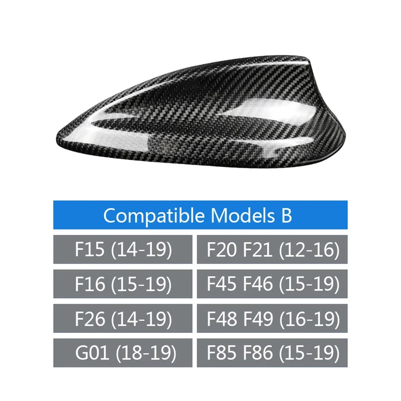 Antenne Aileron Requin Carbone BMW M2 M3 M4 Série 3 5