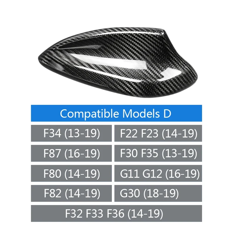 Antenne Aileron Requin Carbone BMW M2 M3 M4 Série 3 5