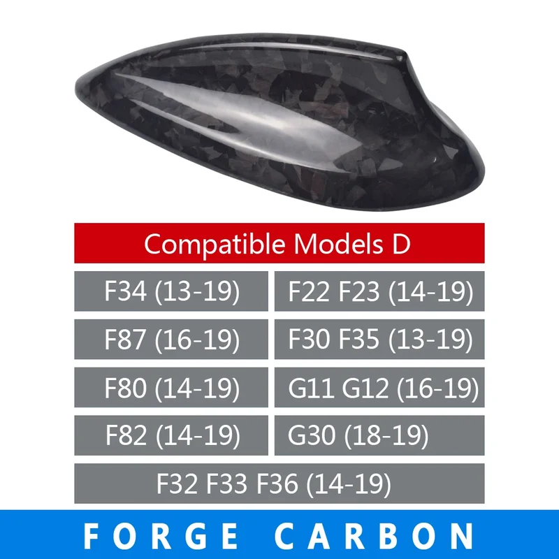 Antenne Aileron Requin Carbone BMW M2 M3 M4 Série 3 5
