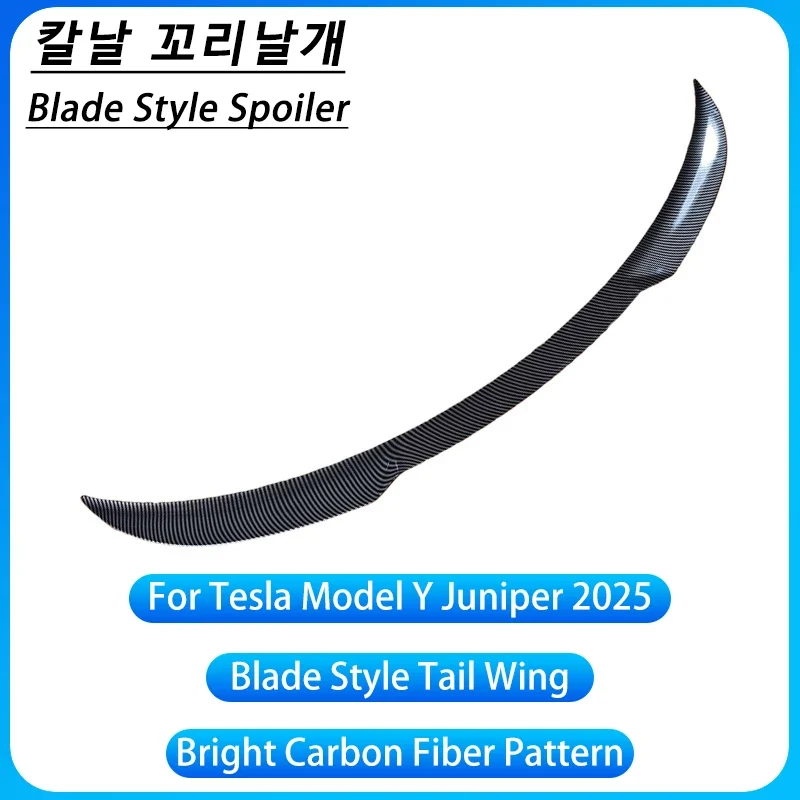 Becquet Tesla Model Y Juniper 2025 Blade Carbone