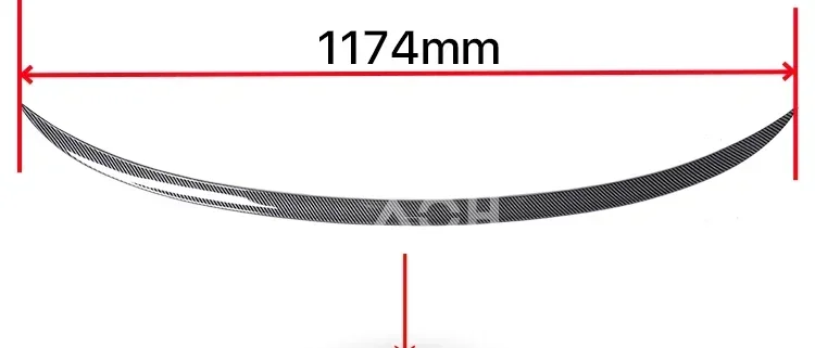 Becquet Coffre BMW E90 PSM MP M4 Carbone 2005-2012