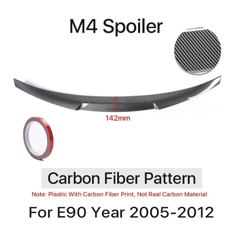 Becquet Coffre BMW E90 PSM MP M4 Carbone 2005-2012