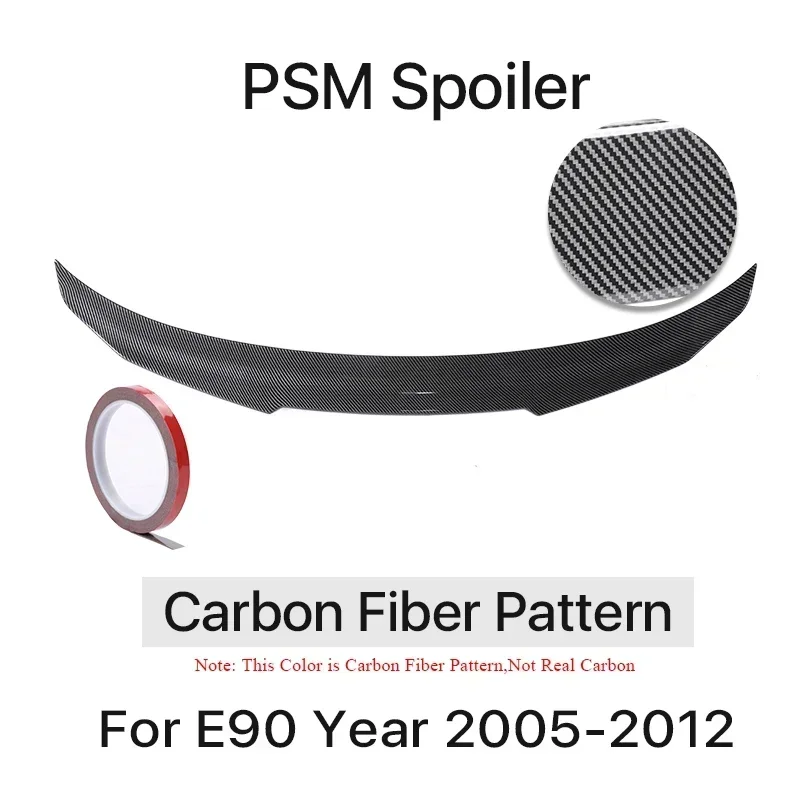 Becquet Coffre BMW E90 PSM MP M4 Carbone 2005-2012